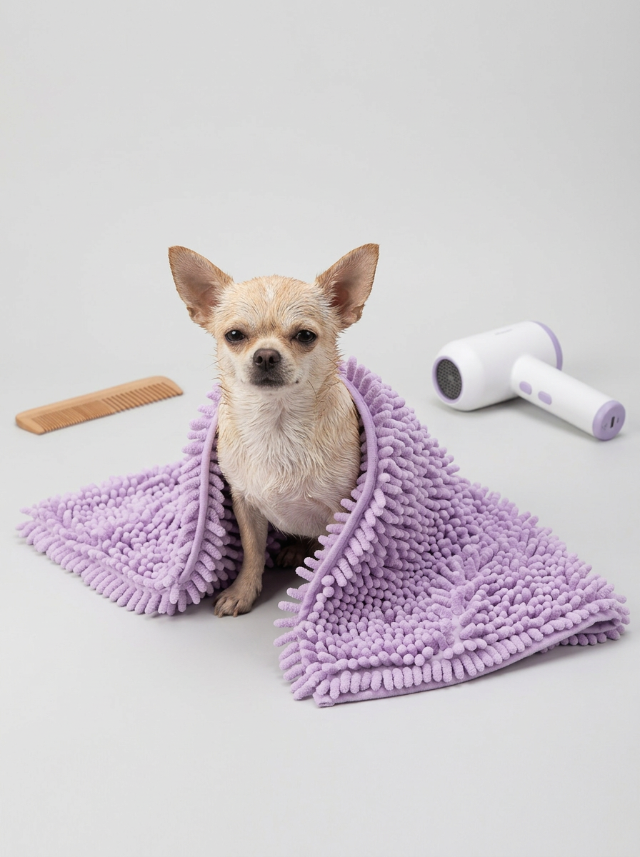 Pet Absorbent Towels Wrap | Bath Drying Towel