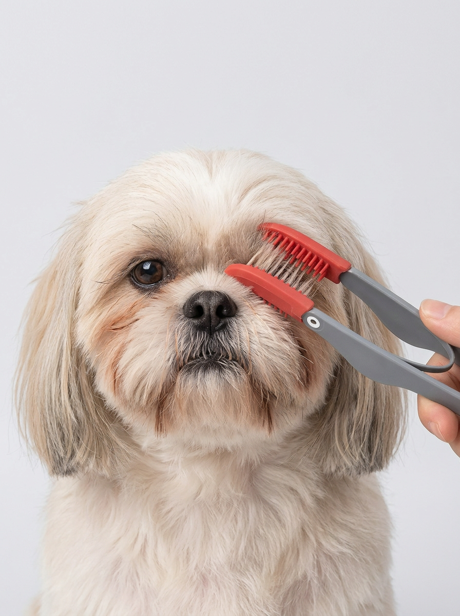 Pet Tear Marks Brush | Eye Cleaning Grooming Tool