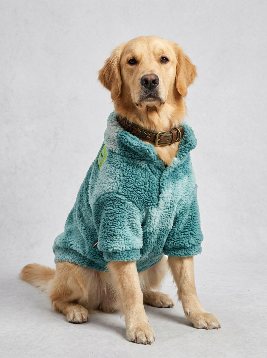 Male Dog Clothes Fleece Pullover | Winter Sweater