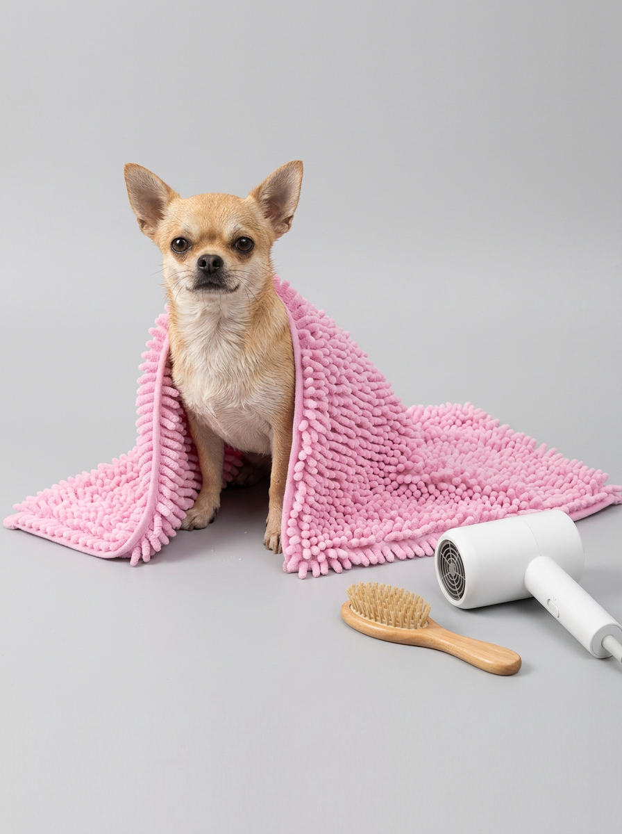 Pet Absorbent Towels Wrap | Bath Drying Towel