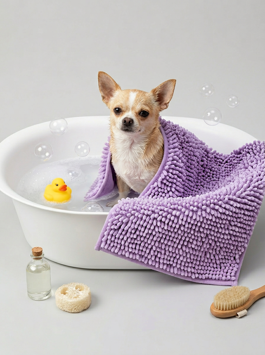 Pet Absorbent Towels Wrap | Bath Drying Towel