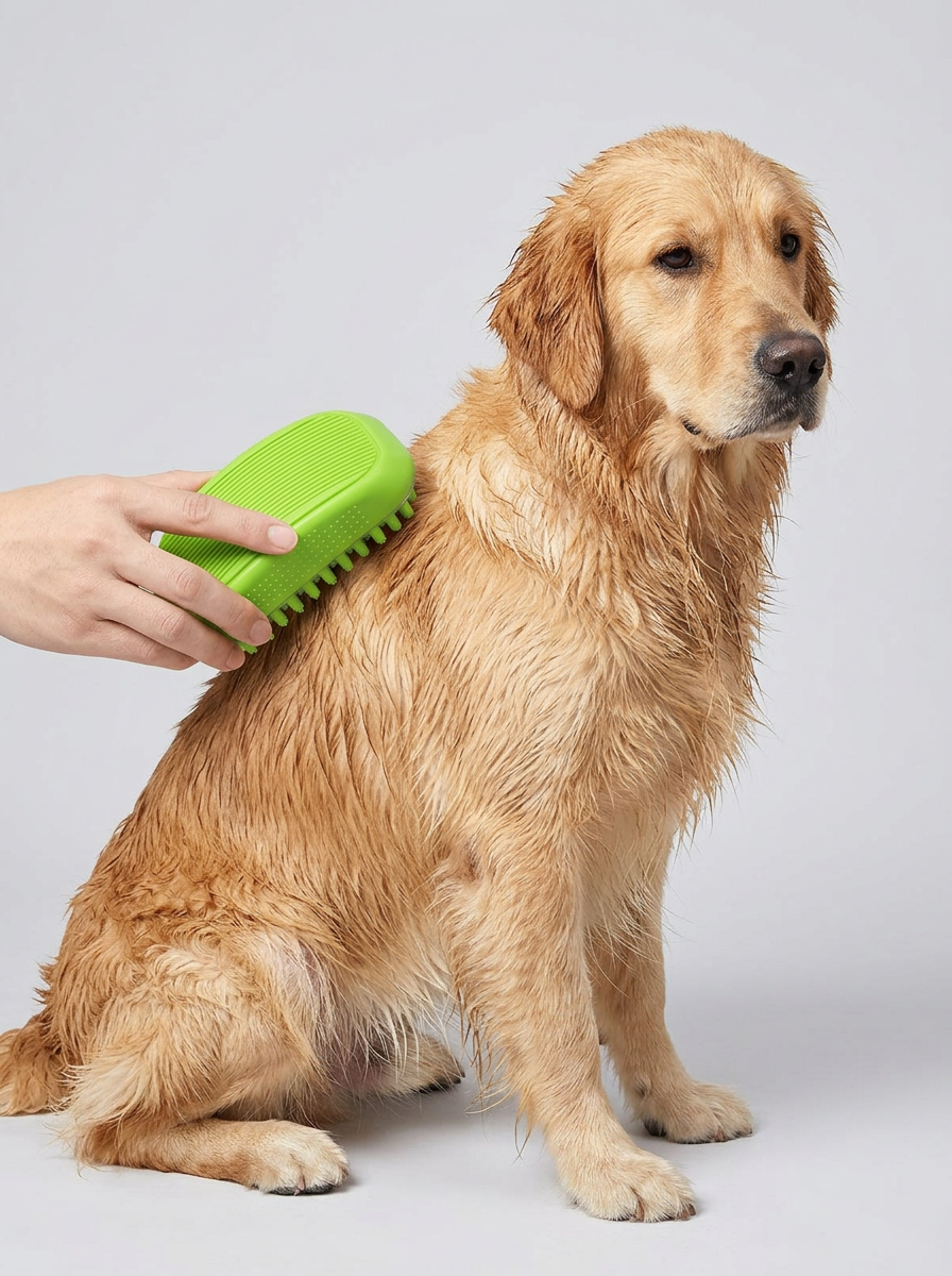 Pet Bath Scrub Brush | Grooming Tool