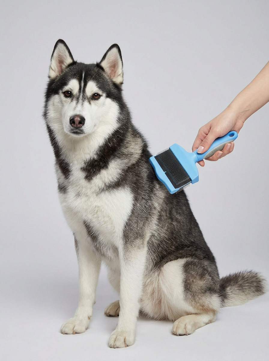 Pet Hair Brush Double-Sided | Grooming Tool