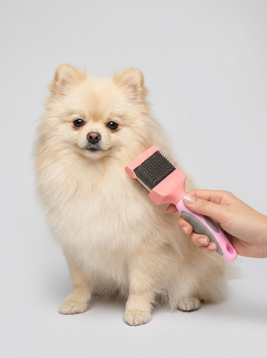 Pet Hair Brush Double-Sided | Grooming Tool