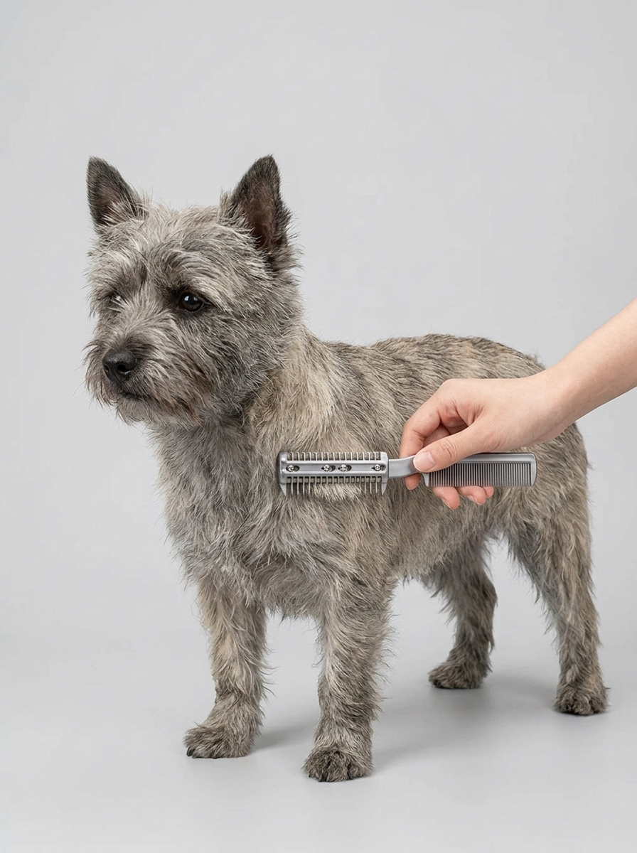 Pet Hair Cutting Comb | Replaceable Blade Grooming Tool