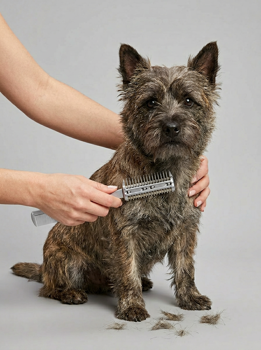 Pet Hair Cutting Comb | Replaceable Blade Grooming Tool