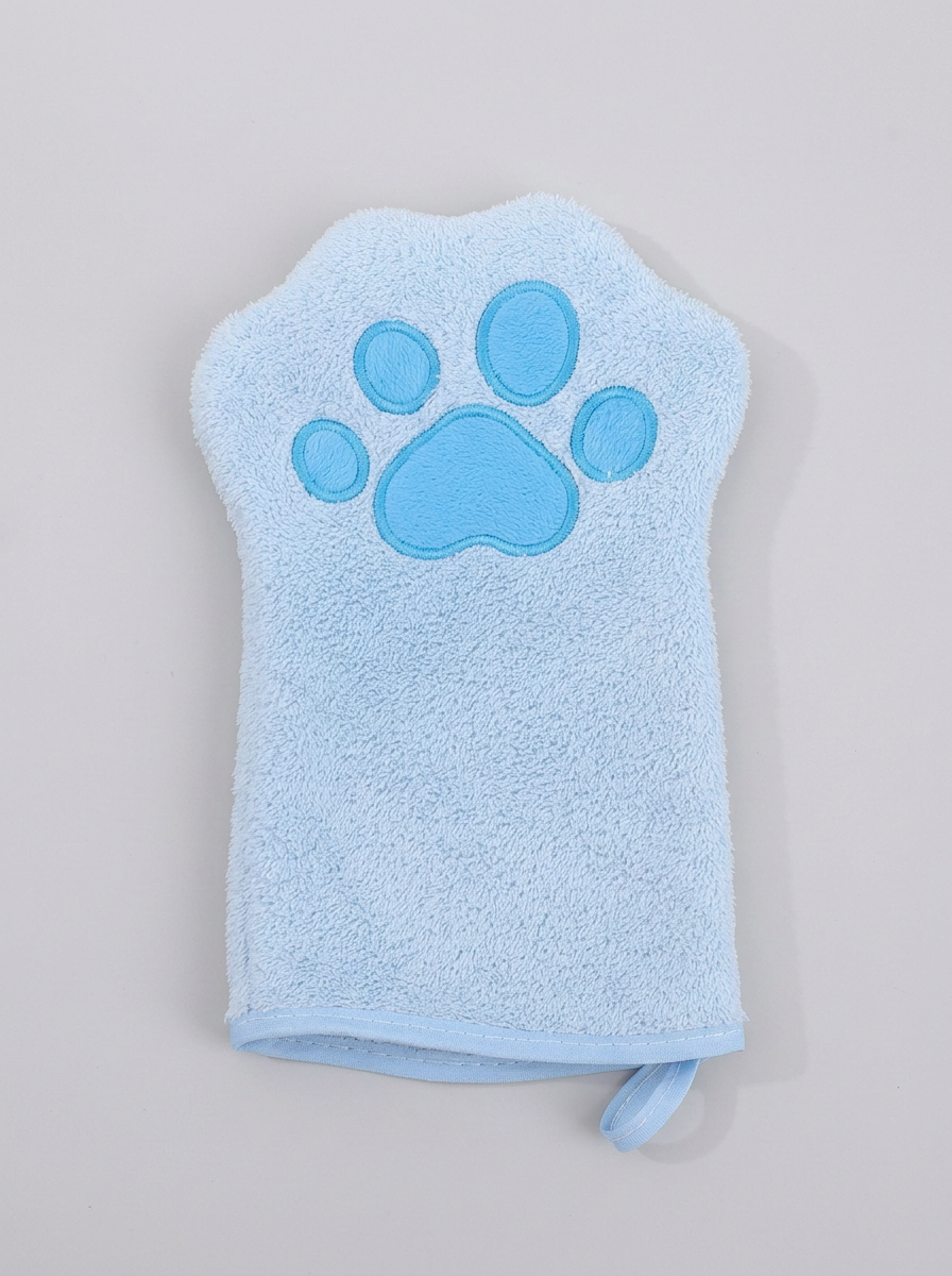 Quick-Drying Absorbent Pet Towel Gloves | Bath Grooming Tool